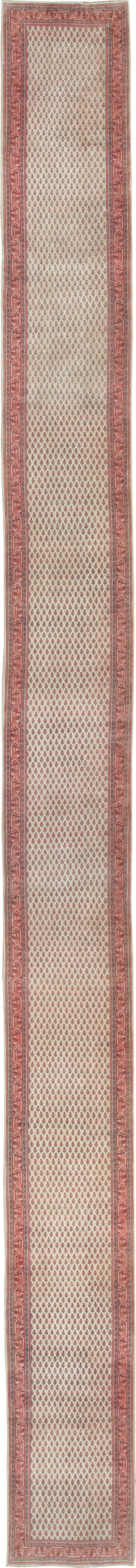 Vintage Persian Mir Long Runner, No.31100 - Gss