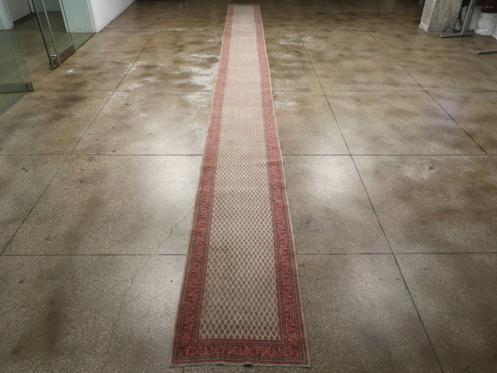 Vintage Persian Mir Long Runner, No.31100 - Gss