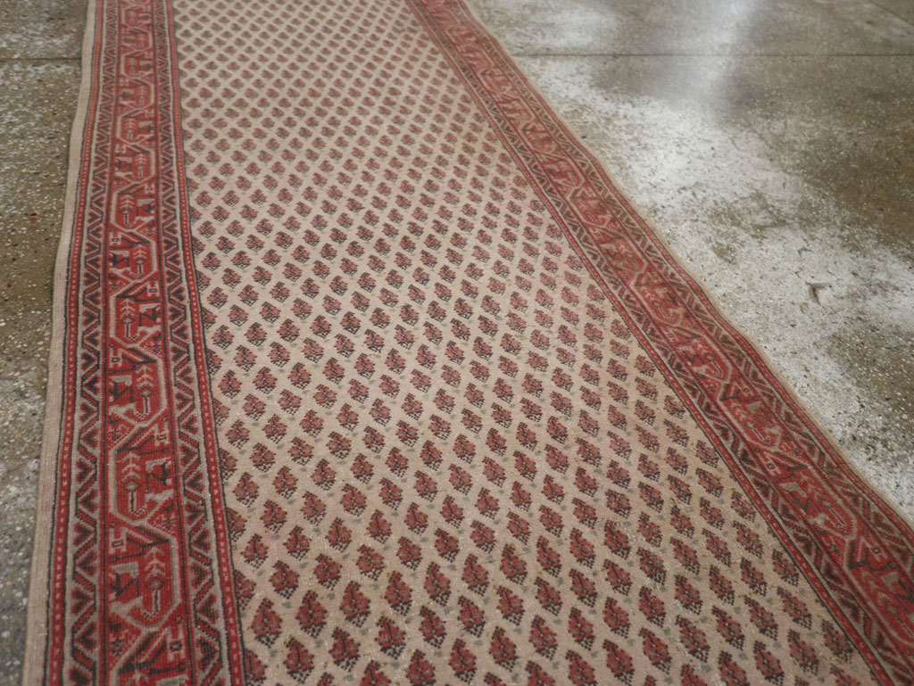 Vintage Persian Mir Long Runner, No.31100 - Gss
