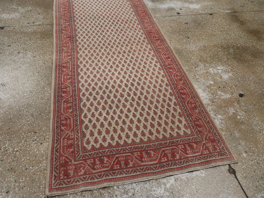 Vintage Persian Mir Long Runner, No.31100 - Gss
