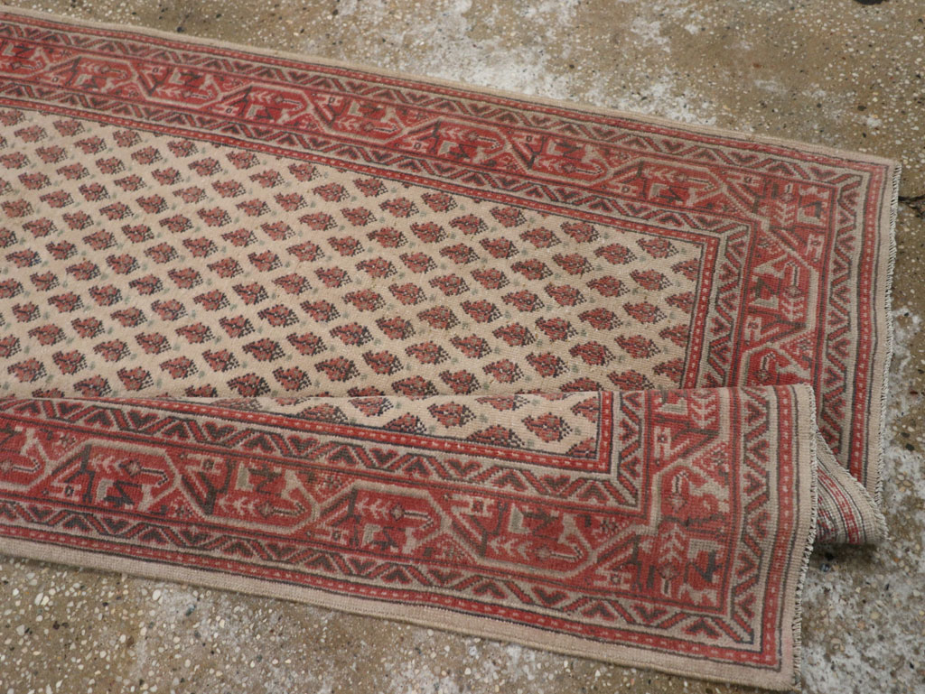 Vintage Persian Mir Long Runner, No.31100 - Gss