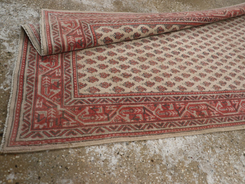 Vintage Persian Mir Long Runner, No.31100 - Gss