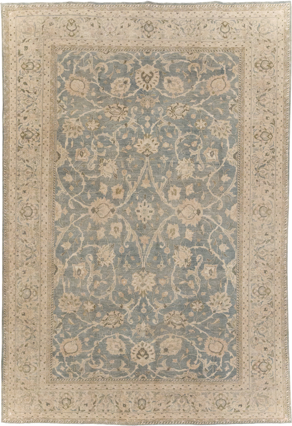 Vintage Persian Mahal Accent Carpet, No.31101 - Gss
