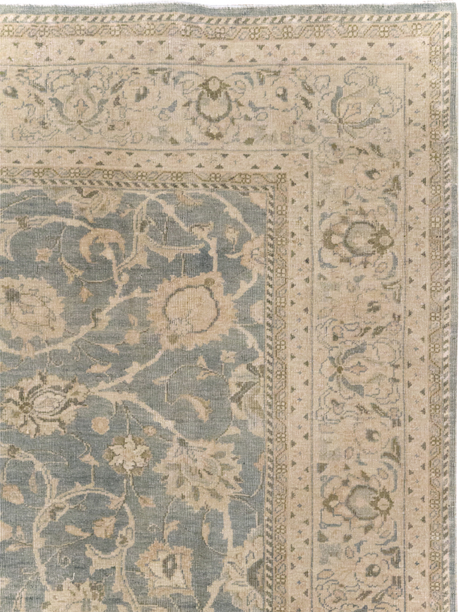 Vintage Persian Mahal Accent Carpet, No.31101 - Gss