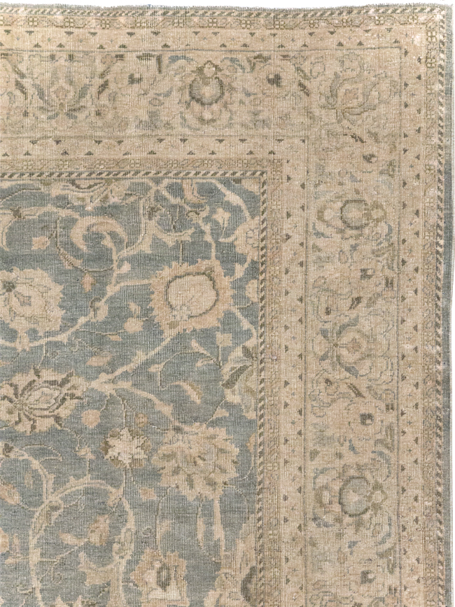 Vintage Persian Mahal Accent Carpet, No.31101 - Gss