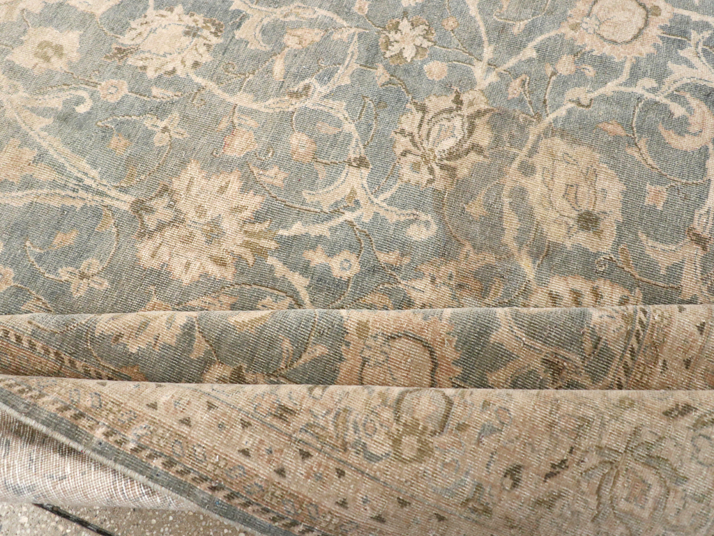 Vintage Persian Mahal Accent Carpet, No.31101 - Gss