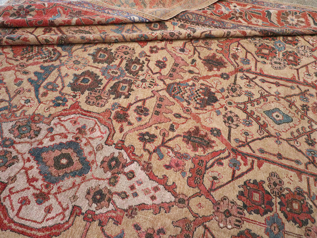 Antique Persian Sultanabad Oversize Carpet, No.31109 - Gss