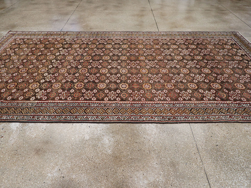 Antique Persian Kurd Gallery Carpet, No.31110 - Gss