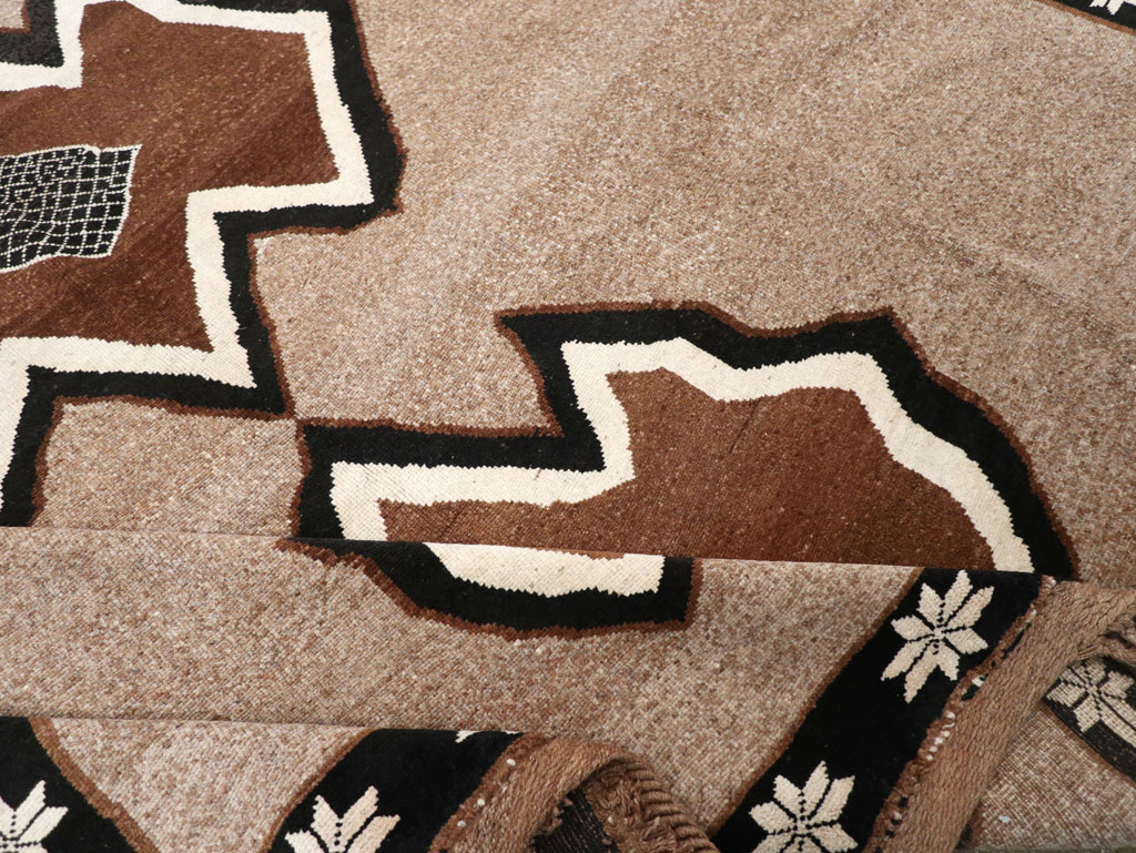 Vintage Turkish Anatolian Tribal Room Size Carpet, No.31112 - Gss