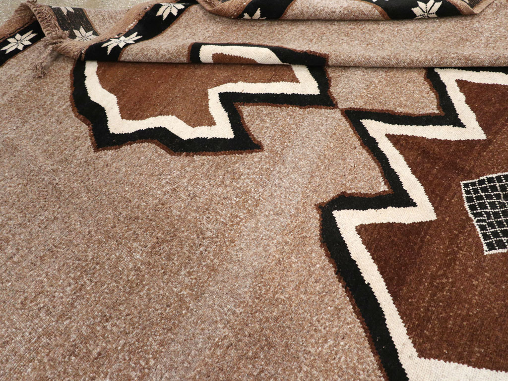 Vintage Turkish Anatolian Tribal Room Size Carpet, No.31112 - Gss