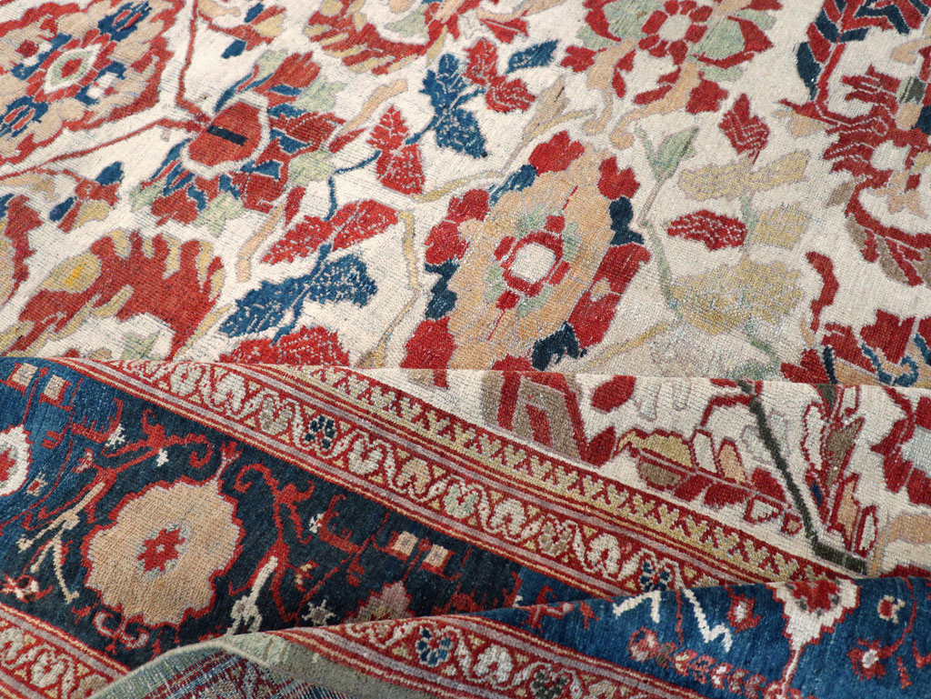 Antique Persian Bakhtiari Large Room Size Carpet, No.31126 - Gss