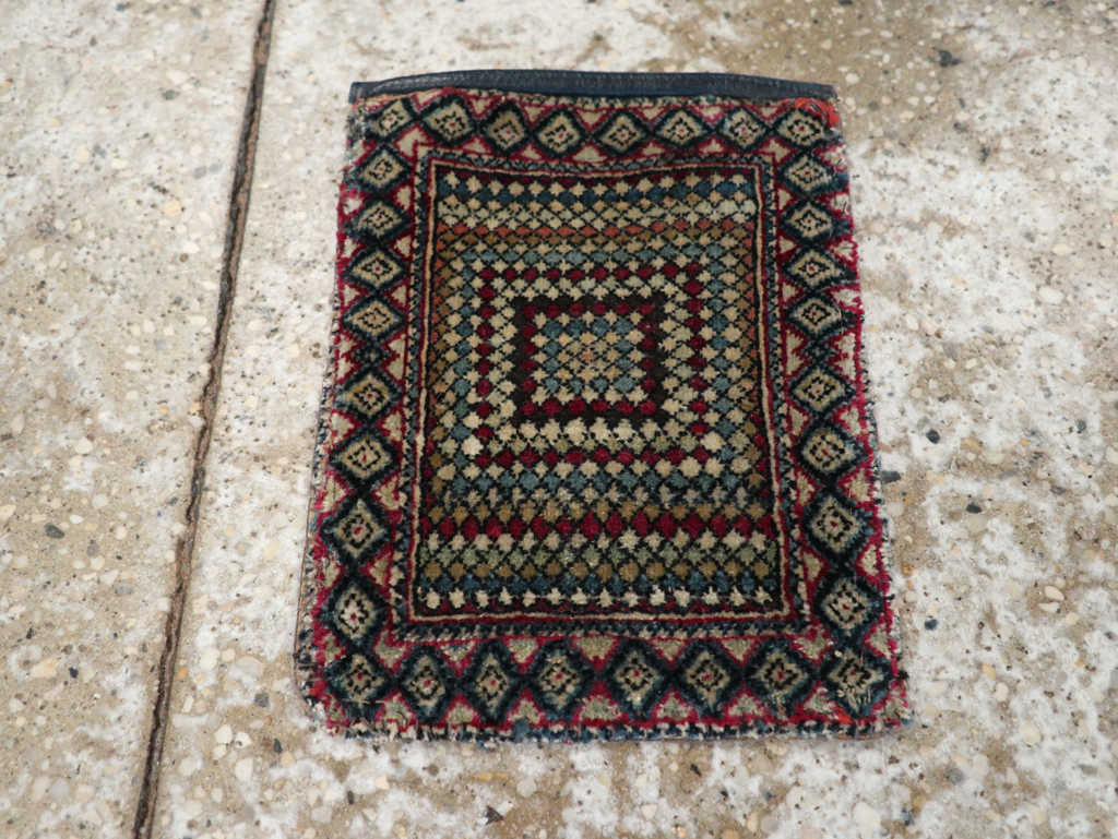 Vintage Persian Kerman Bag, No.31127 - Gss