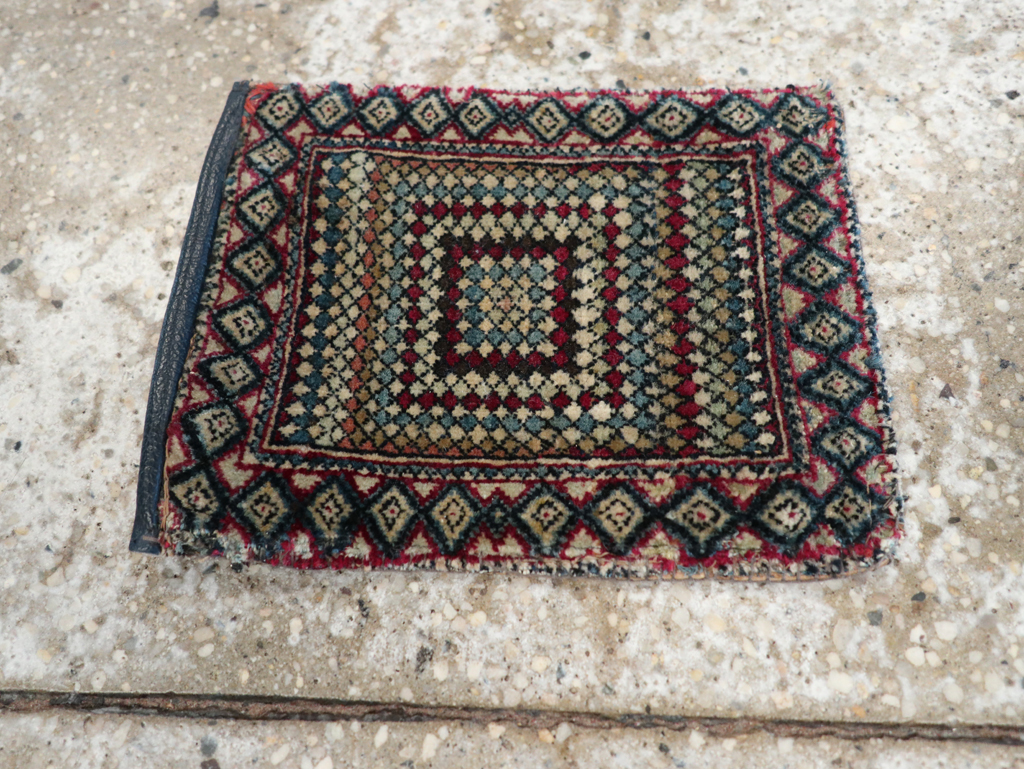 Vintage Persian Kerman Bag, No.31127 - Gss