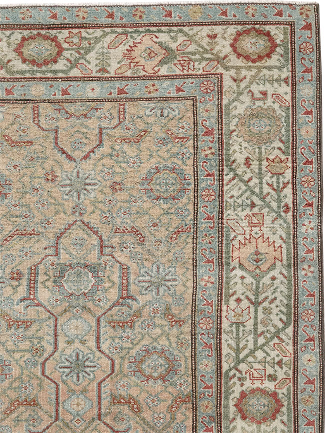 Antique Persian Malayer Accent Carpet, No.31131 - Gss