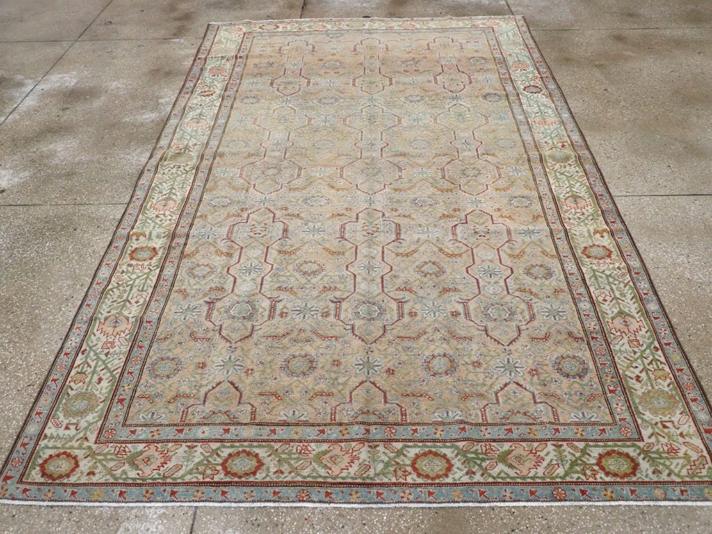 Antique Persian Malayer Accent Carpet, No.31131 - Gss