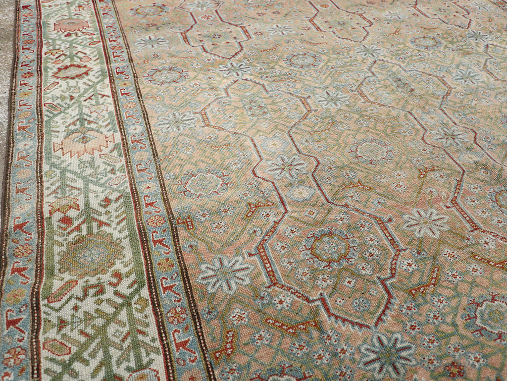 Antique Persian Malayer Accent Carpet, No.31131 - Gss
