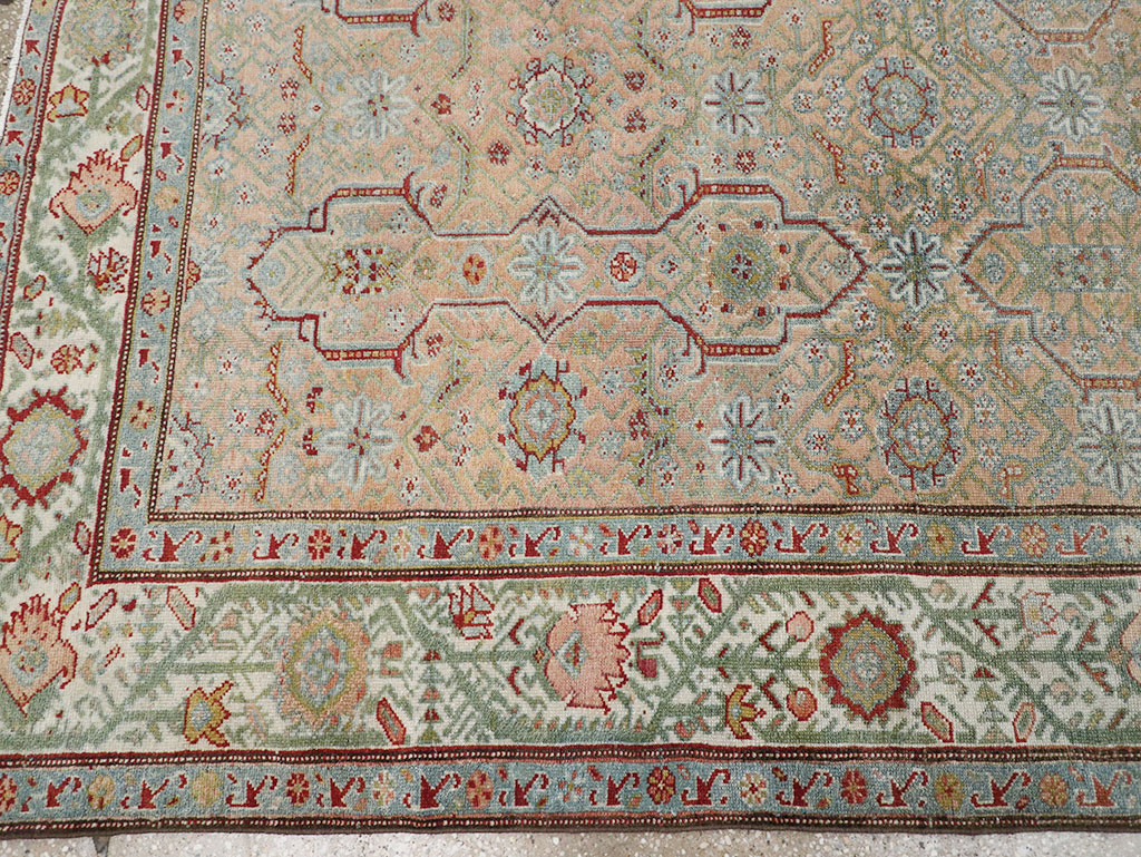 Antique Persian Malayer Accent Carpet, No.31131 - Gss