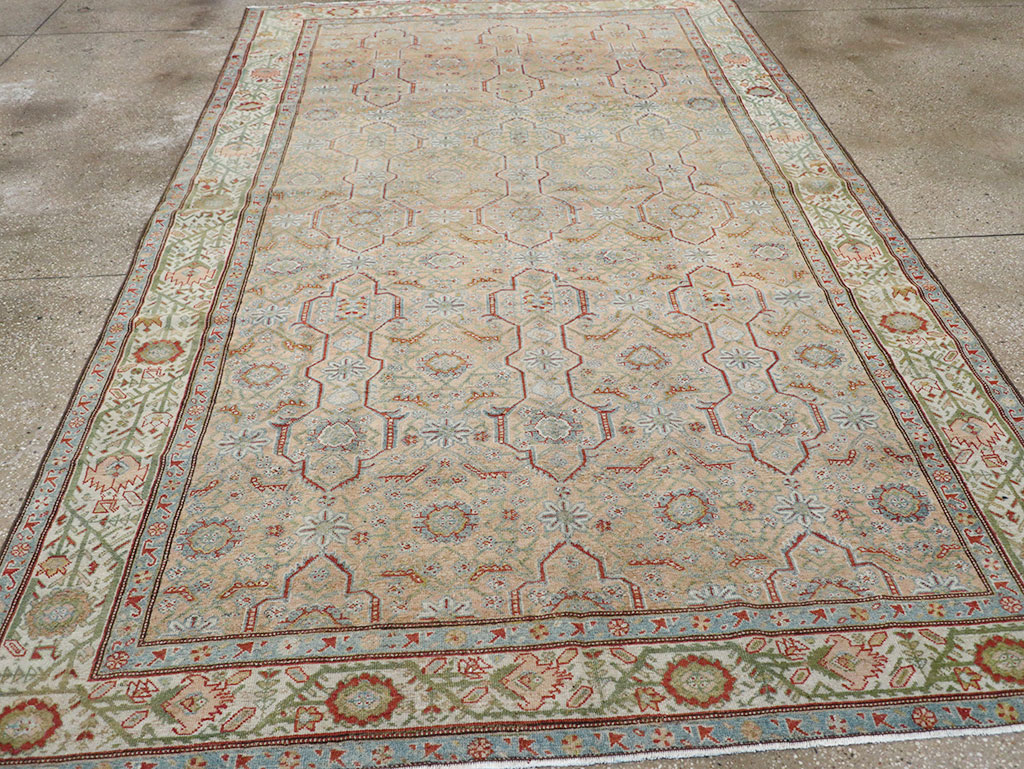 Antique Persian Malayer Accent Carpet, No.31131 - Gss