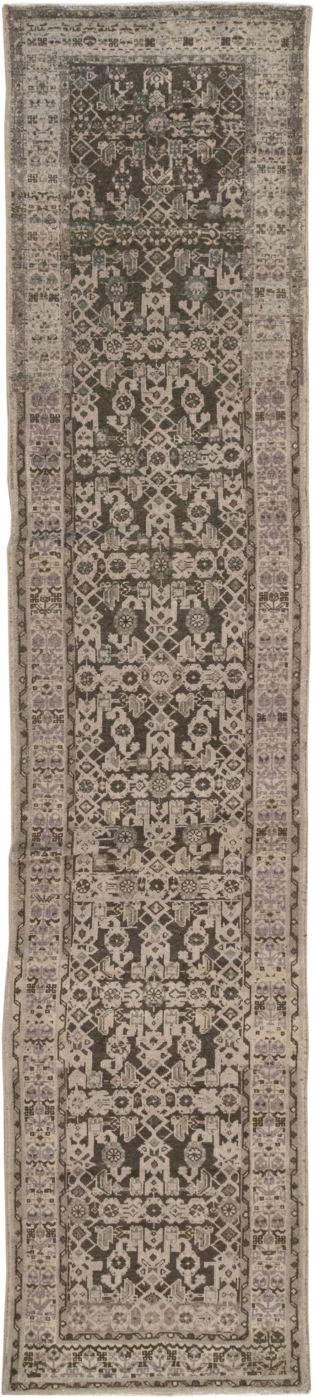 Antique Persian Malayer Runner, No.31138 - Gss