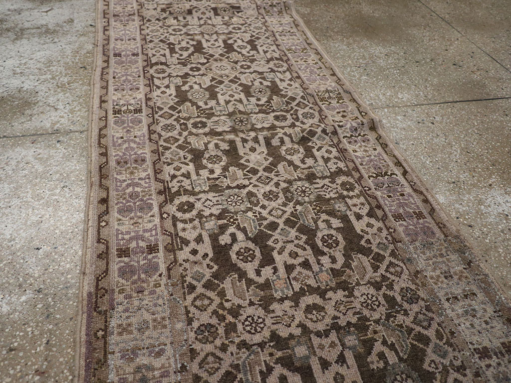 Antique Persian Malayer Runner, No.31138 - Gss