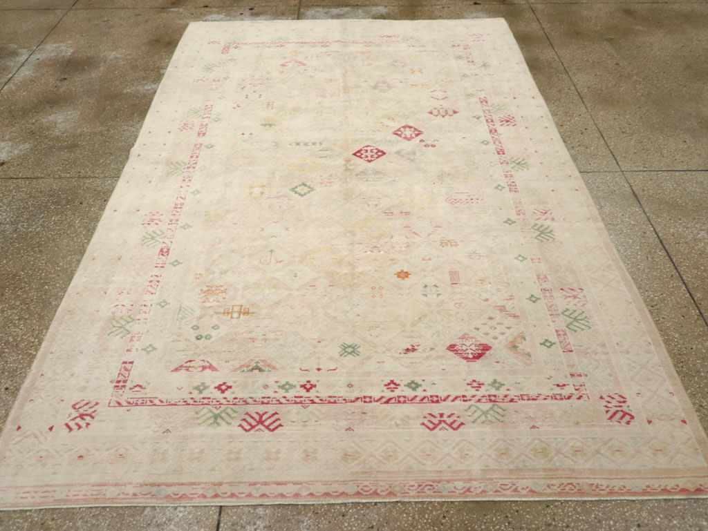 Vintage Turkish Anatolian Accent Carpet, No.31140 - Gss