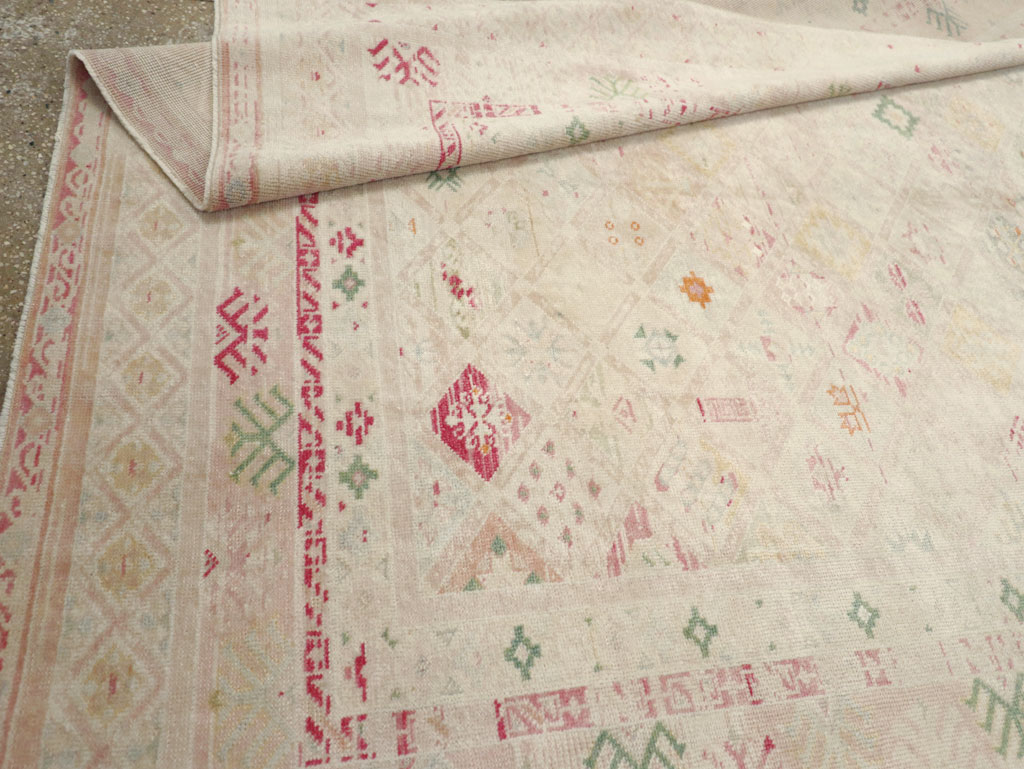 Vintage Turkish Anatolian Accent Carpet, No.31140 - Gss