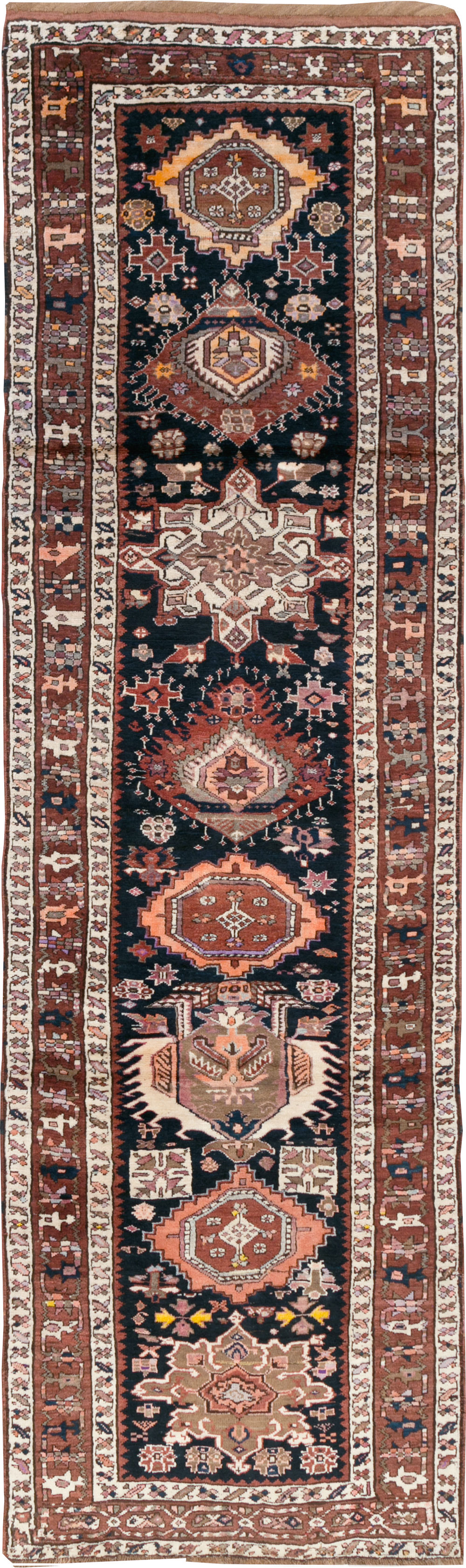 Antique Persian Kurd Runner, No.31148 - Gss