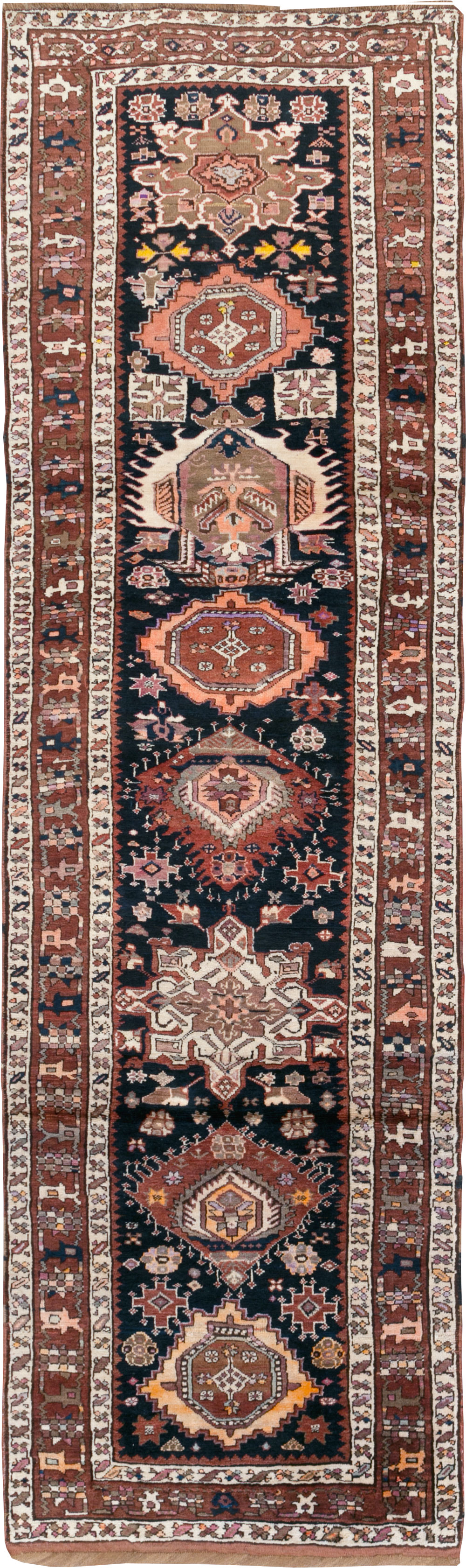 Antique Persian Kurd Runner, No.31148 - Gss