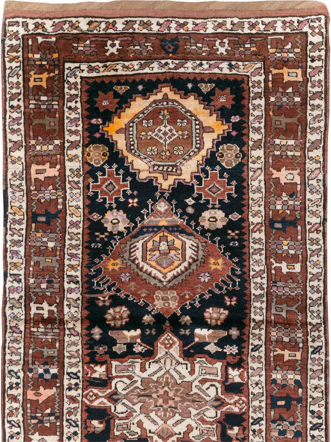 Antique Persian Kurd Runner, No.31148 - Gss