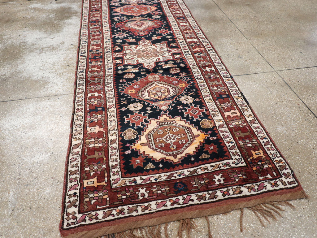 Antique Persian Kurd Runner, No.31148 - Gss