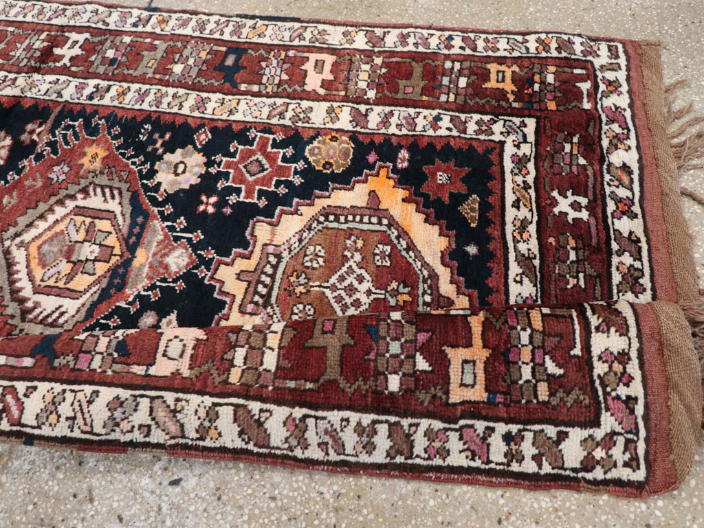 Antique Persian Kurd Runner, No.31148 - Gss