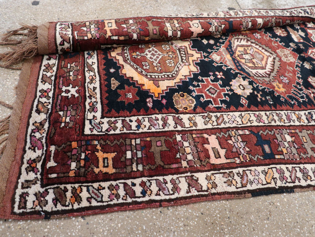 Antique Persian Kurd Runner, No.31148 - Gss