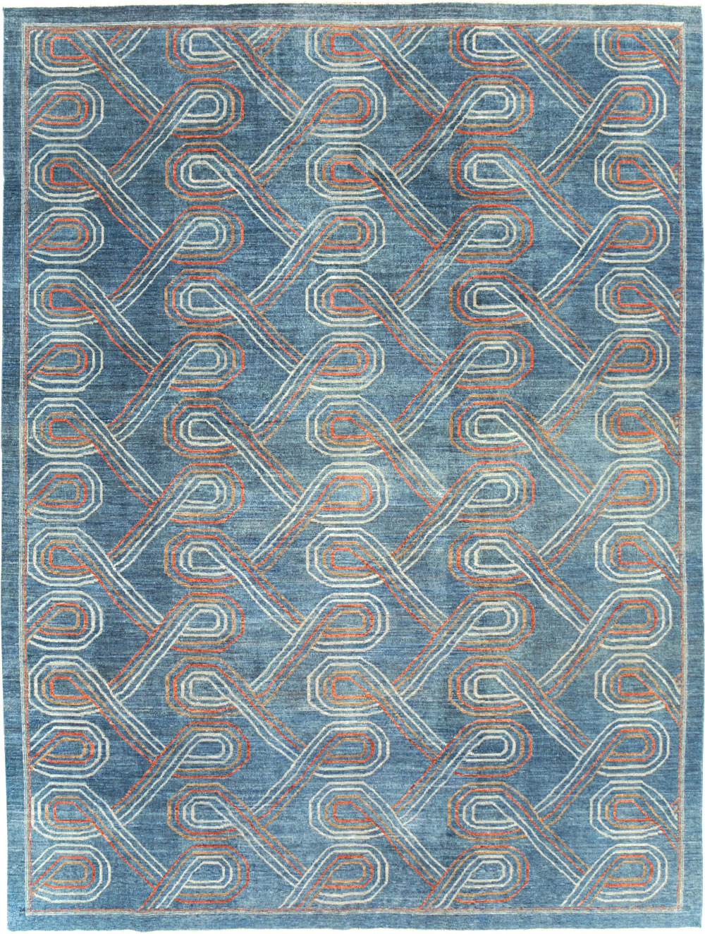 Contemporary Turkish Khotan Room Size Carpet, No.31150 - Gss