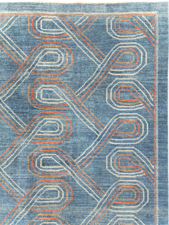Contemporary Turkish Khotan Room Size Carpet, No.31150 - Gss