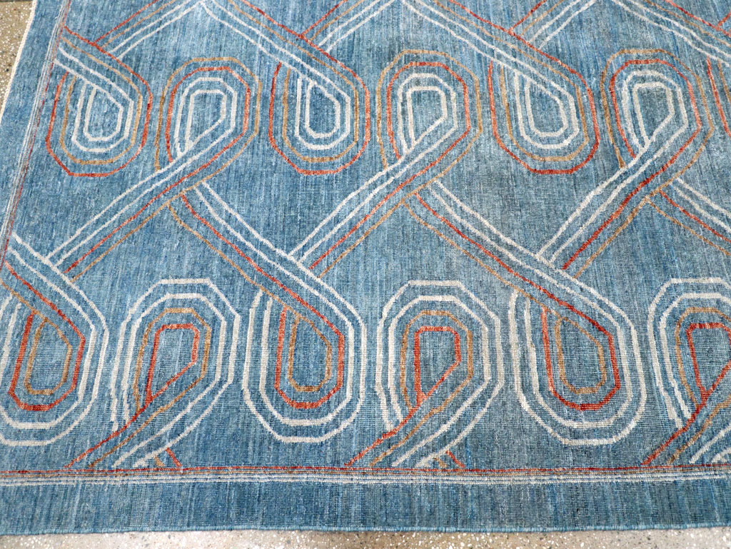 Contemporary Turkish Khotan Room Size Carpet, No.31150 - Gss