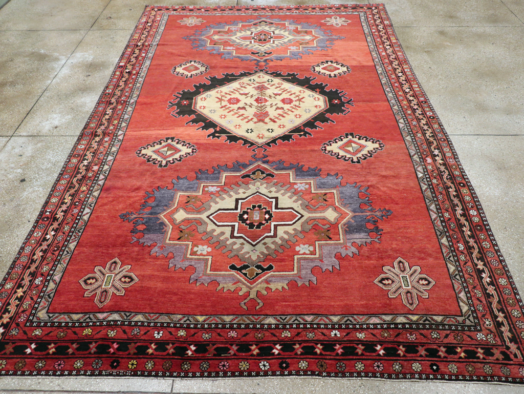 Vintage Turkish Anatolian Room Size Carpet, No.31166 - Gss