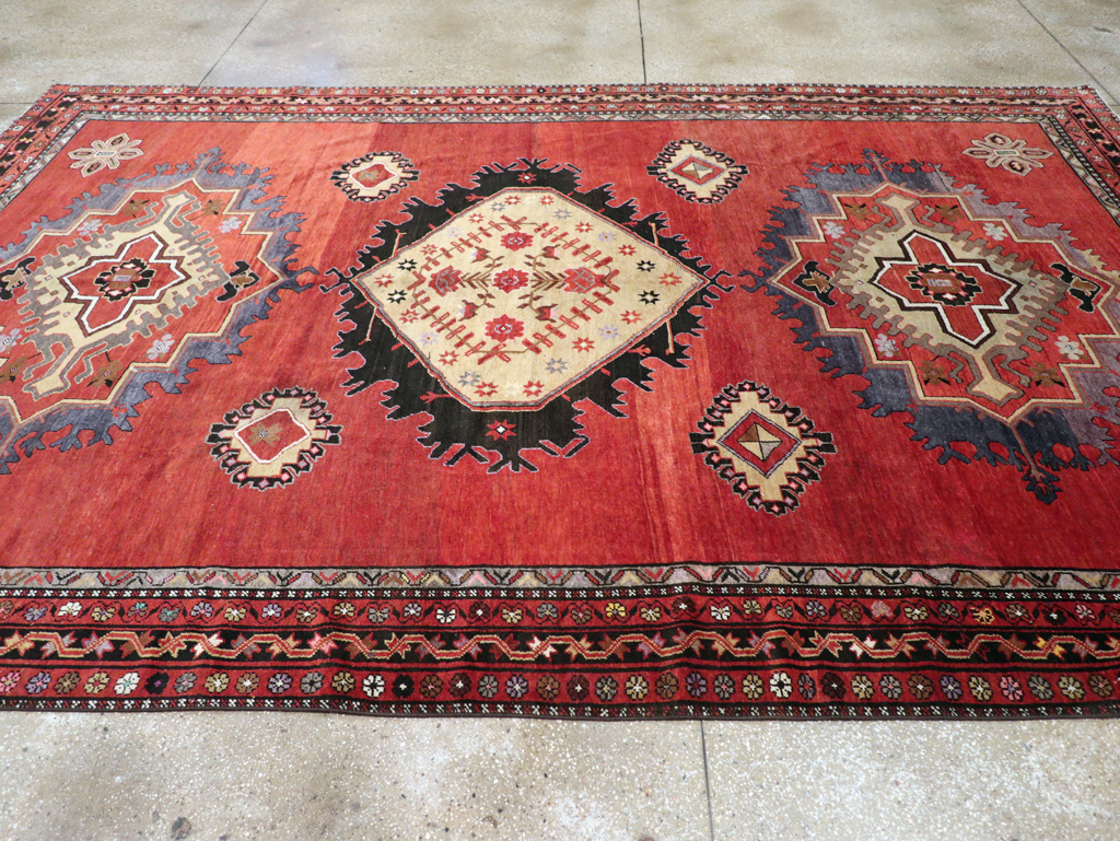 Vintage Turkish Anatolian Room Size Carpet, No.31166 - Gss