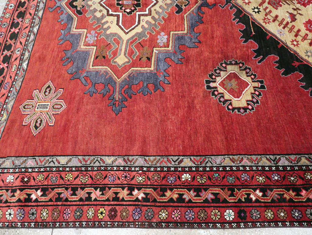 Vintage Turkish Anatolian Room Size Carpet, No.31166 - Gss