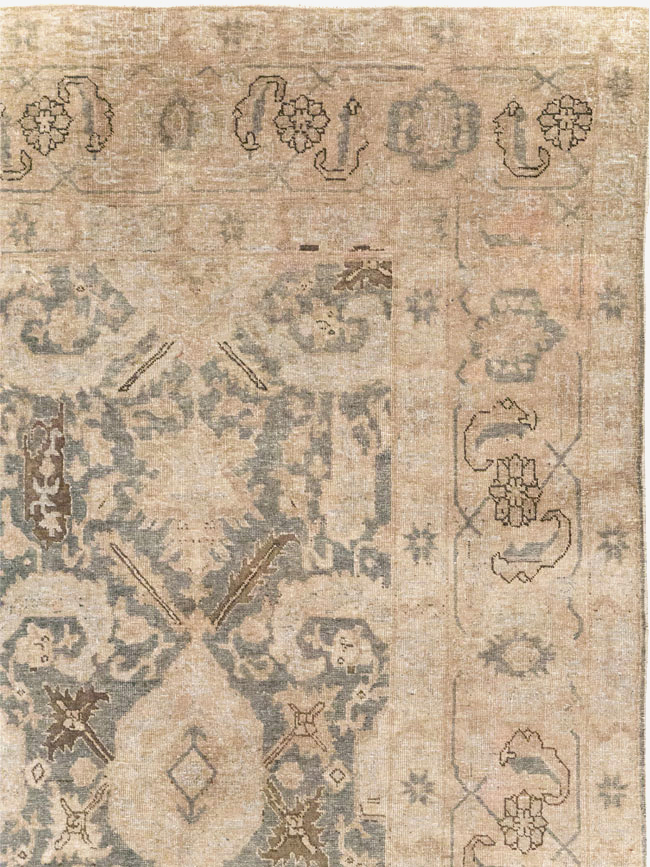 Antique Persian Tabriz Small Room Size Carpet, No.31167 - Gss