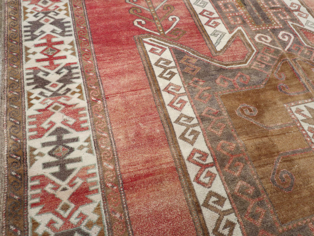 Vintage Turkish Anatolian Small Room Size Carpet, No.31168 - Gss