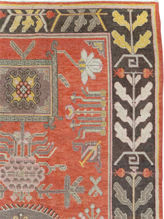 Antique Khotan Carpet, No.31173 - Gss