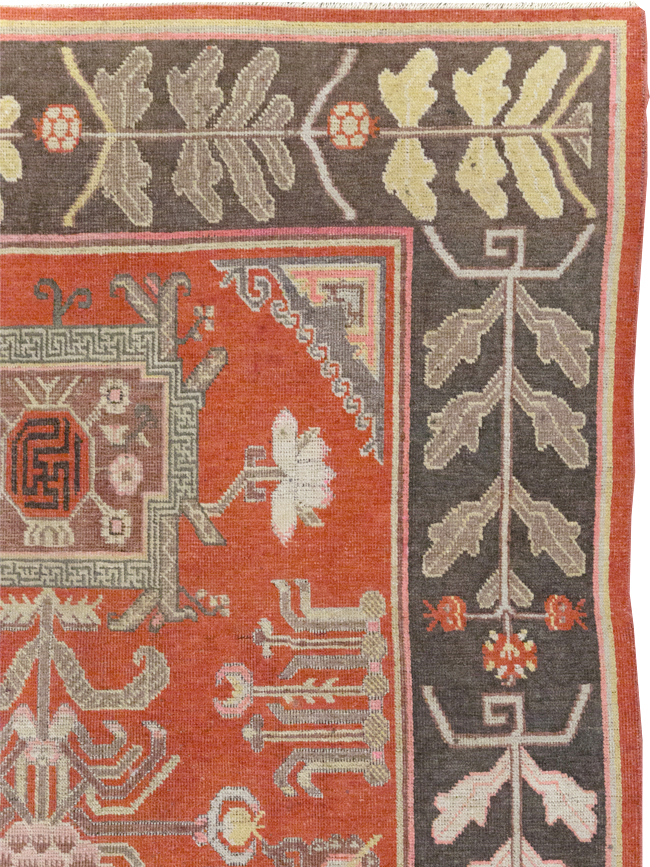 Antique Khotan Carpet, No.31173 - Gss
