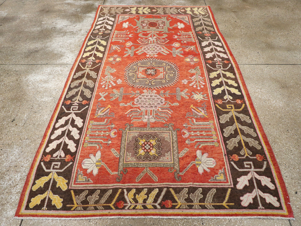 Antique Khotan Carpet, No.31173 - Gss
