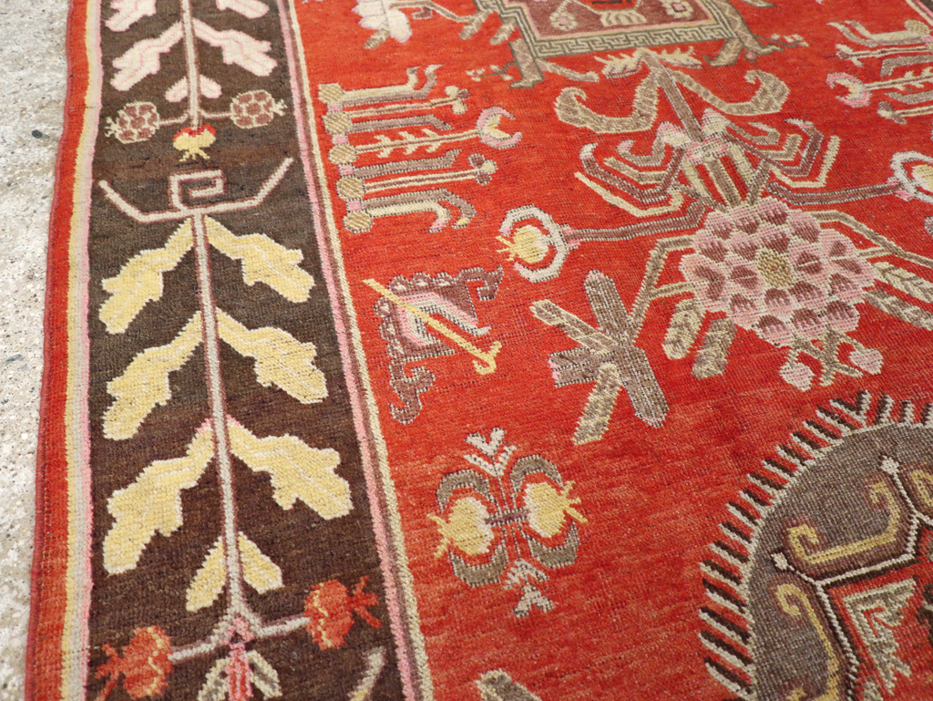 Antique Khotan Carpet, No.31173 - Gss