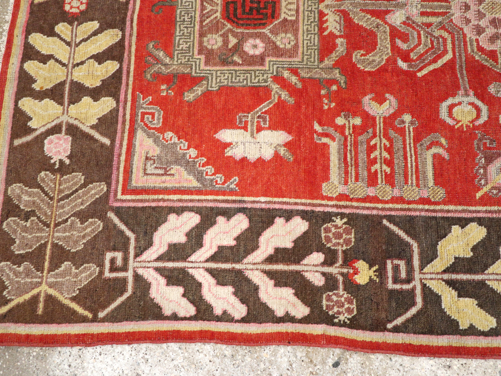 Antique Khotan Carpet, No.31173 - Gss