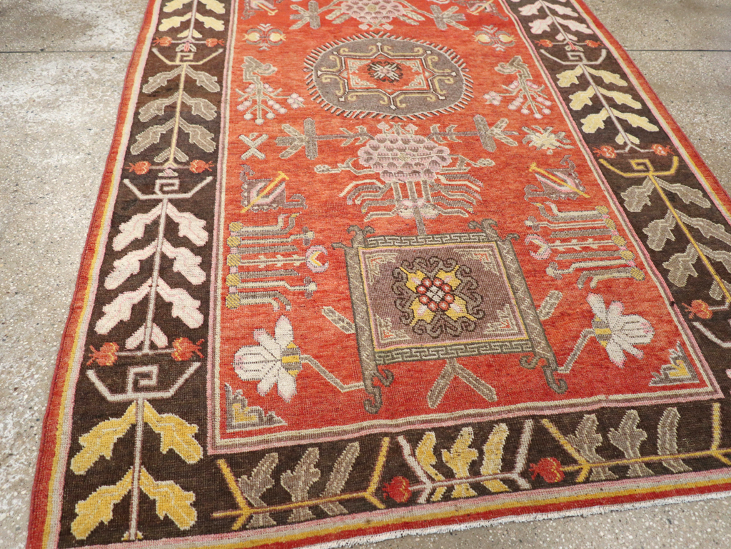 Antique Khotan Carpet, No.31173 - Gss