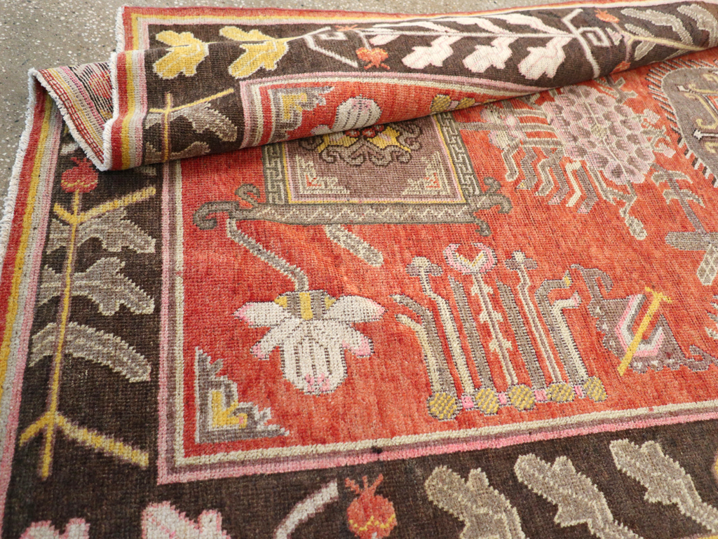 Antique Khotan Carpet, No.31173 - Gss