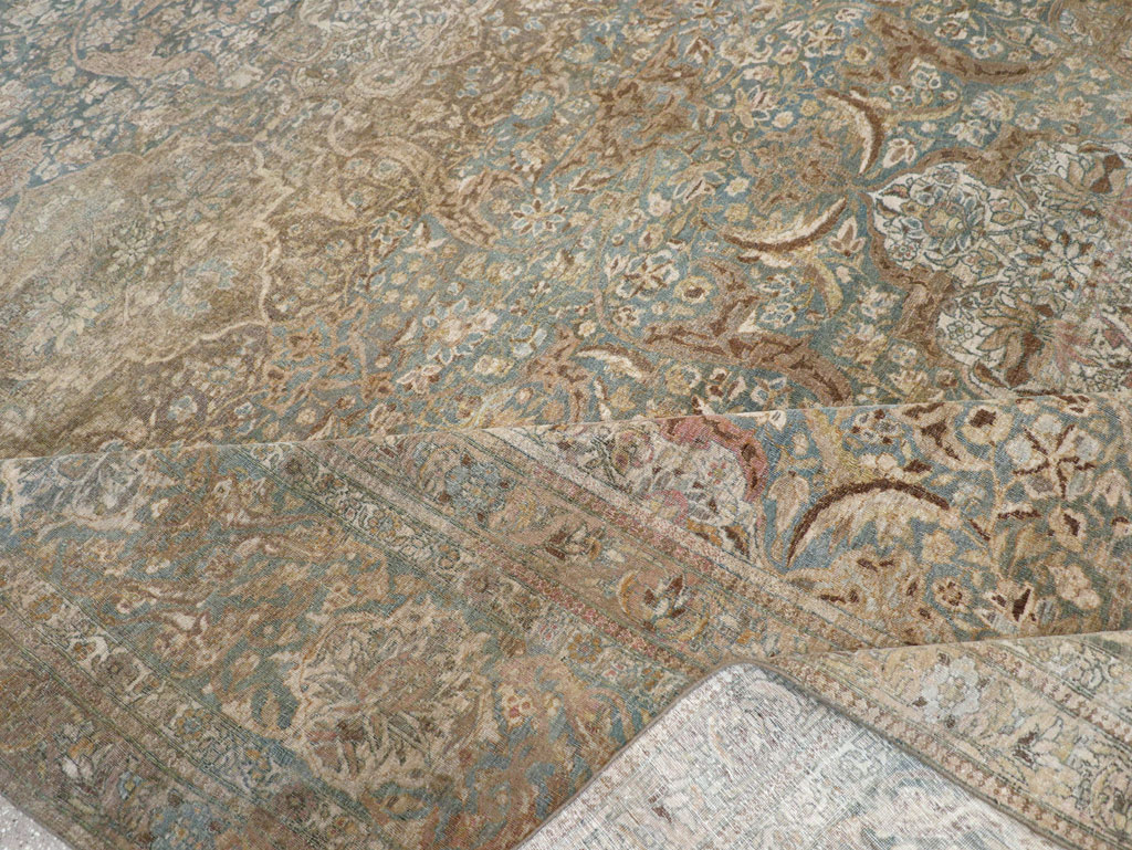 Antique Persian Isfahan Oversize Carpet, No.31174 - Gss