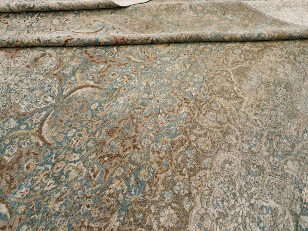 Antique Persian Isfahan Oversize Carpet, No.31174 - Gss