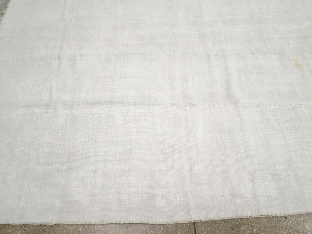 Vintage Turkish Flatweave Kilim Room Size Carpet, No.31175 - Gss